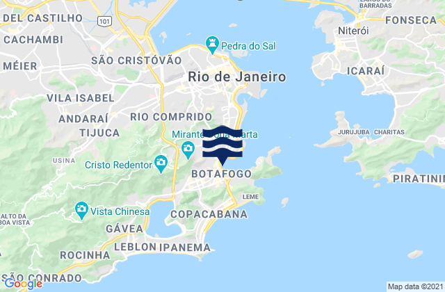Mapa da tábua de marés em Abacateiro, Brazil