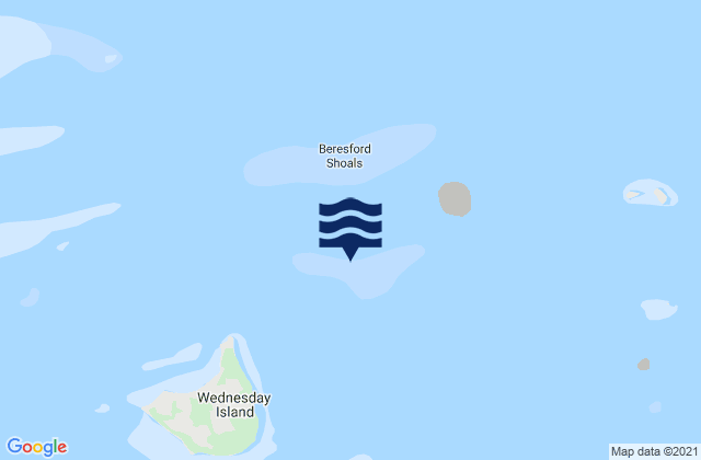 Mapa da tábua de marés em Alert Patches, Australia