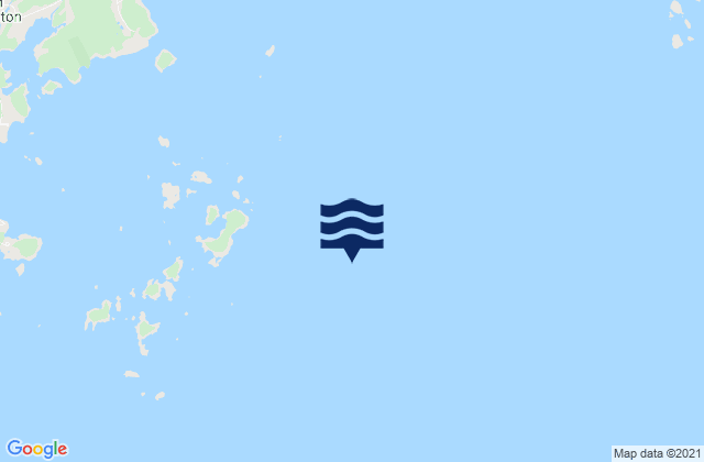 Mapa da tábua de marés em Andrews Island ESE of, United States
