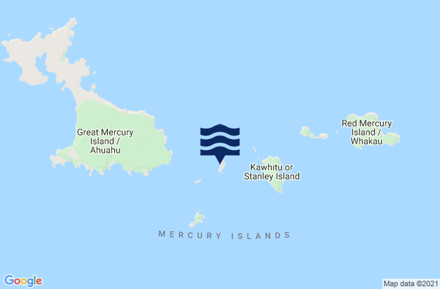 Mapa da tábua de marés em Atiu or Middle Island, New Zealand