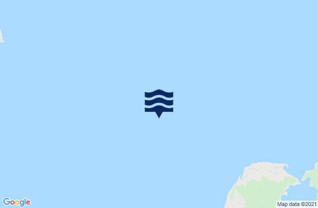 Mapa da tábua de marés em Augustine Island, United States