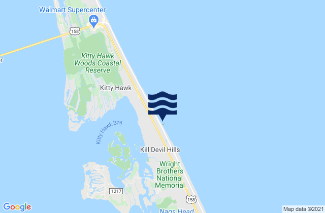 Mapa da tábua de marés em Avalon Pier, United States