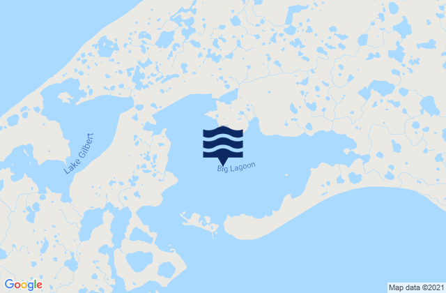 Mapa da tábua de marés em Big Lagoon, United States