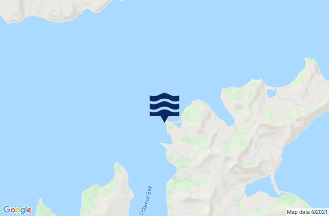 Mapa da tábua de marés em Biorka Village (Biverly Inlet), United States