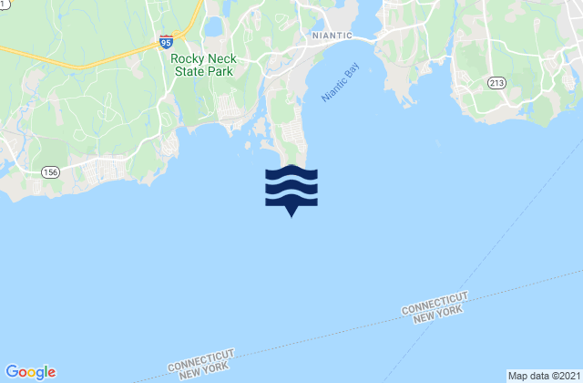 Mapa da tábua de marés em Black Point 0.8 mile south of, United States