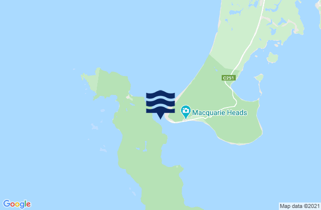 Mapa da tábua de marés em Bonnet Bay, Australia