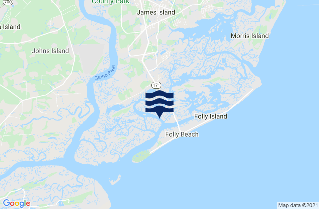 Mapa da tábua de marés em Bowen Island, United States