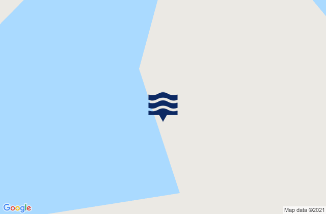 Mapa da tábua de marés em Cameron Island, United States