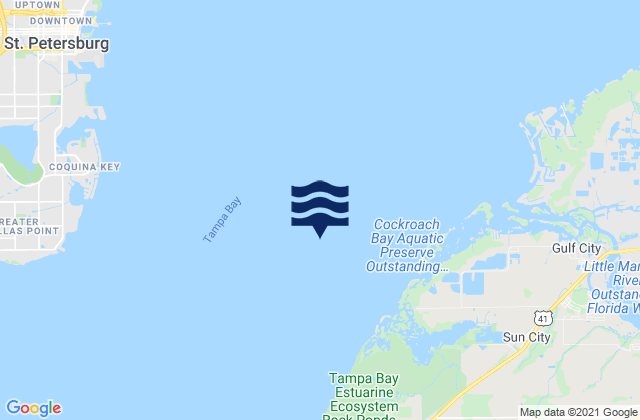 Mapa da tábua de marés em Camp Key 1.9 miles northwest of, United States