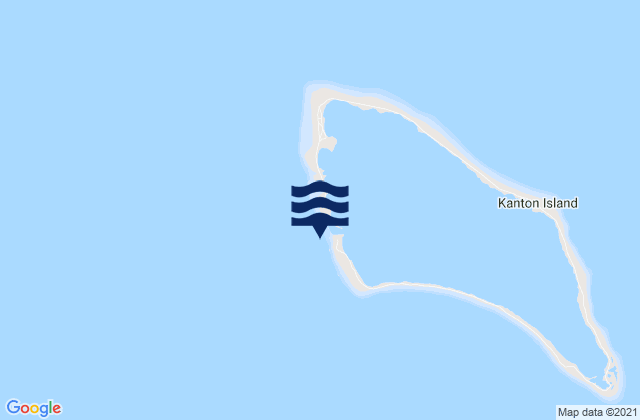 Mapa da tábua de marés em Canton Is. (Kanton Is.), Kiribati