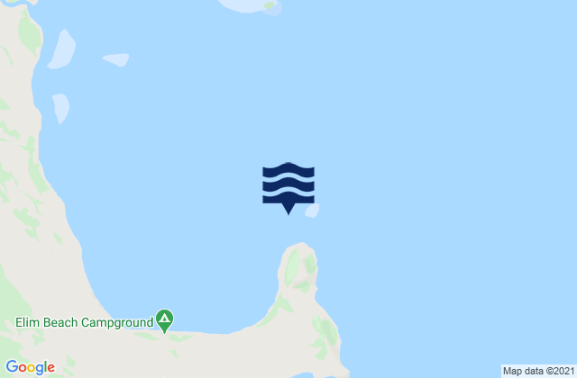 Mapa da tábua de marés em Cape Bedford, Australia
