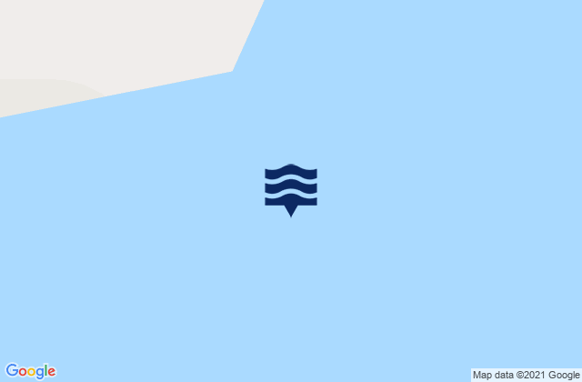 Mapa da tábua de marés em Cape Capel, Canada