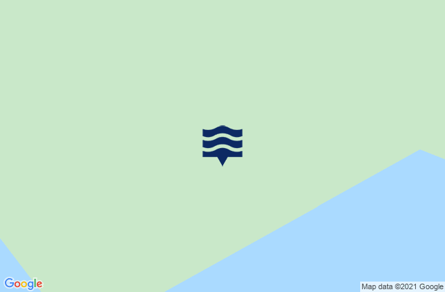 Mapa da tábua de marés em Cape Hooper, United States