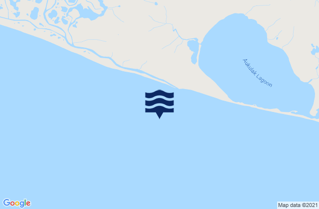 Mapa da tábua de marés em Cape Krusenstern, United States