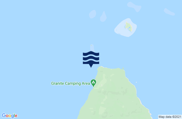 Mapa da tábua de marés em Cape Melville, Australia