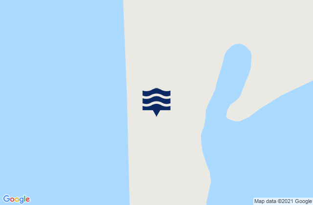 Mapa da tábua de marés em Cape Morrasale, Russia