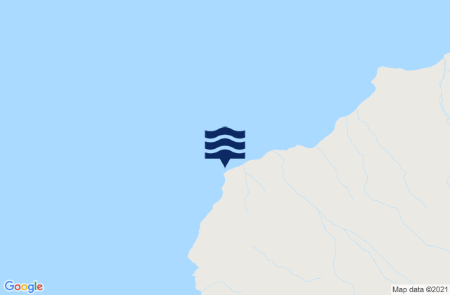 Mapa da tábua de marés em Cape Sarichef (Unimak Island), United States