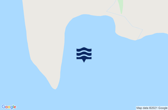 Mapa da tábua de marés em Cape Sopochnaya Korga (Yenisey Gulf), Russia