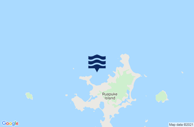 Mapa da tábua de marés em Caroline Bay, New Zealand