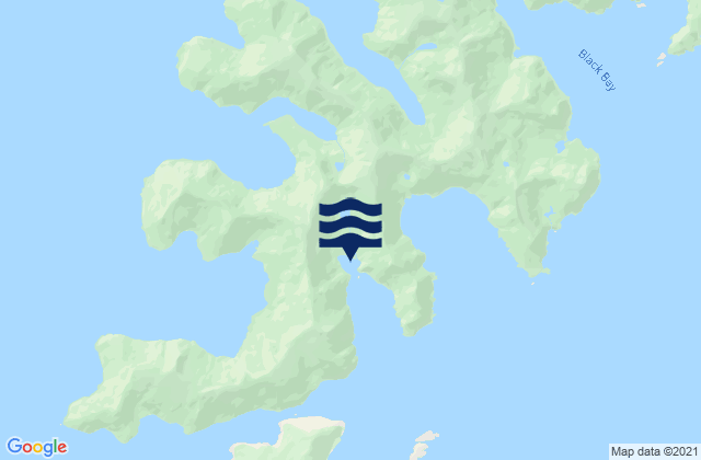 Mapa da tábua de marés em Chance Cove (lagoon), United States
