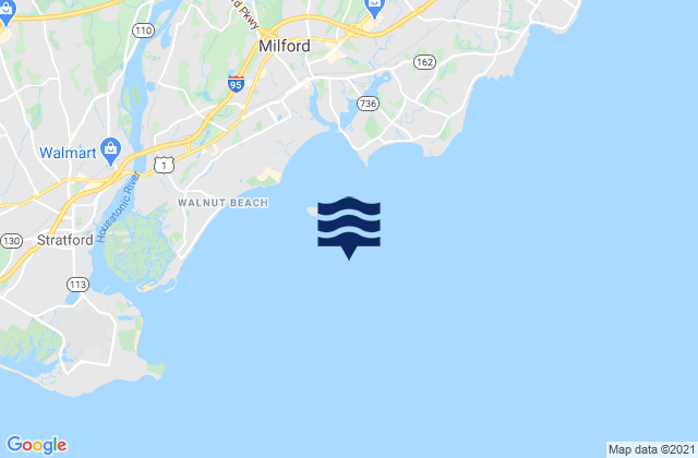 Mapa da tábua de marés em Charles Island 0.8 mile SSE of, United States