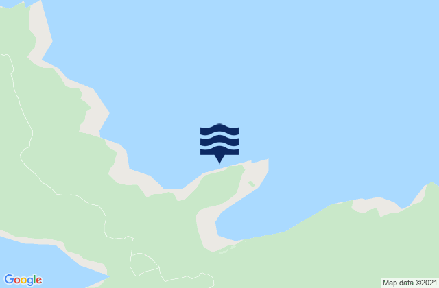 Mapa da tábua de marés em Constantine Harbor Amchitka Island, United States