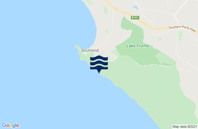 Mapa da tábua de marés em Cullen Bay, Australia