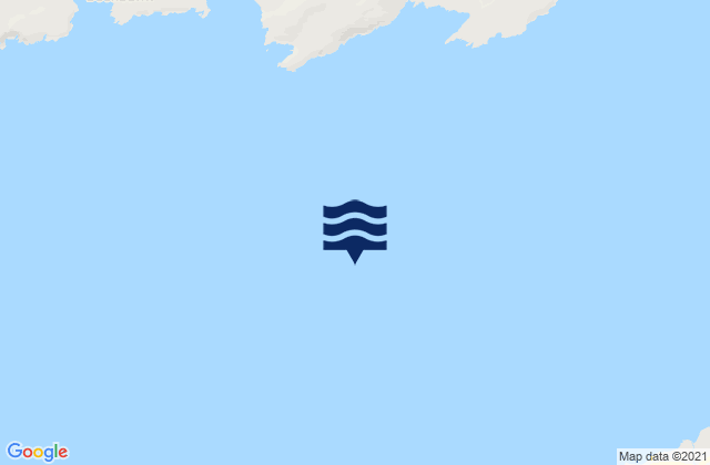 Mapa da tábua de marés em Dingle Bay, Ireland