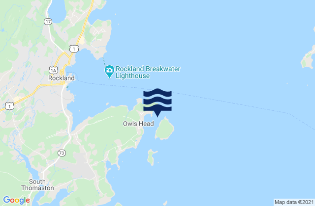Mapa da tábua de marés em Dodge Point-Monroe Island, United States
