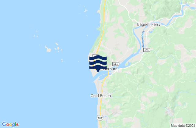 Mapa da tábua de marés em Doyle Point, United States