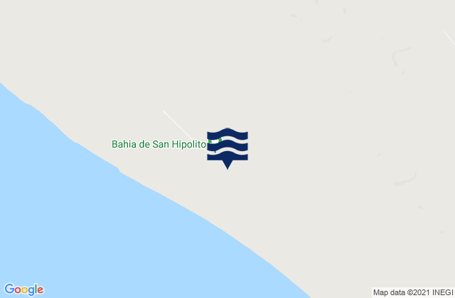 Mapa da tábua de marés em Estero el Dátil, Mexico