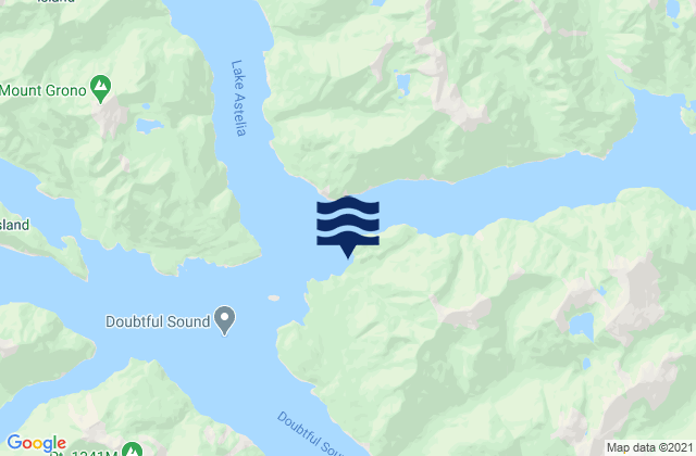 Mapa da tábua de marés em Evans Head, New Zealand