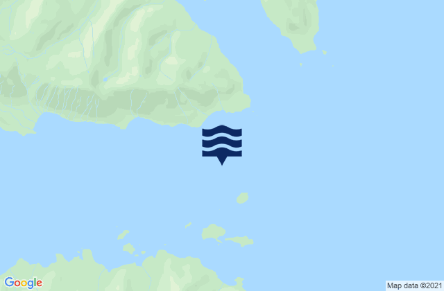 Mapa da tábua de marés em Fairway Island, United States