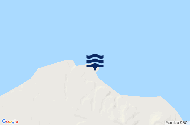 Mapa da tábua de marés em Finch Cove Seguam Island, United States