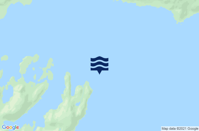 Mapa da tábua de marés em Finski Point, United States