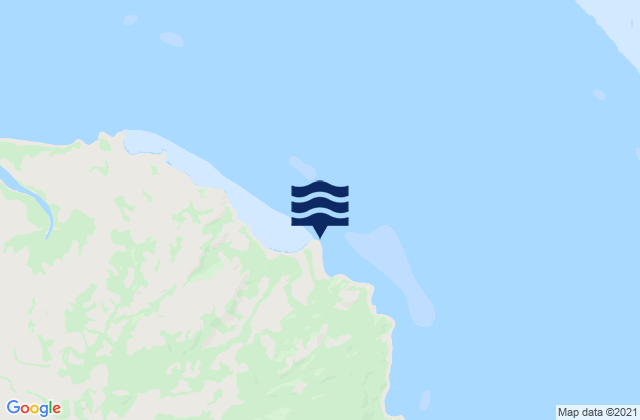 Mapa da tábua de marés em First Stony Point, Australia