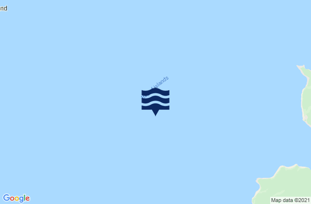 Mapa da tábua de marés em Frenchman's Cove, Bay of Islands, Canada