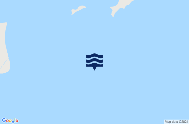 Mapa da tábua de marés em Geese Island, United States