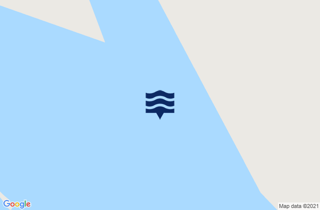 Mapa da tábua de marés em Gladman Point, Canada