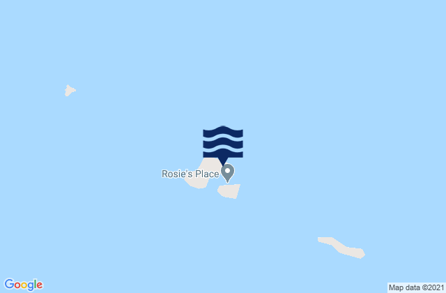 Mapa da tábua de marés em Grand Cay District, Bahamas