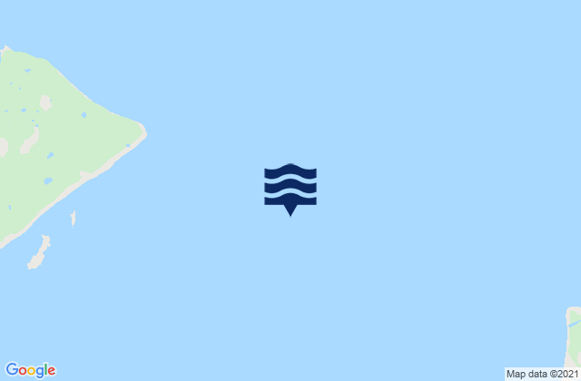 Mapa da tábua de marés em Harriot Point west of, United States