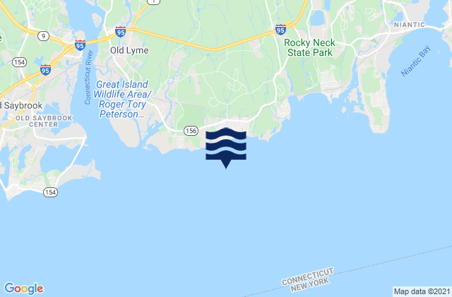Mapa da tábua de marés em Hatchett Point 1.1 miles WSW of, United States