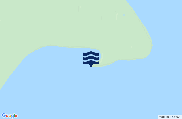 Mapa da tábua de marés em Herschel Island Mackenzie Bay, United States