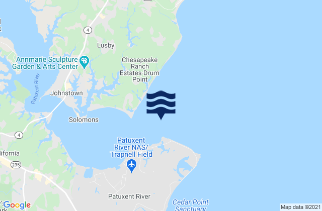 Mapa da tábua de marés em Hog Point 0.6 n.mi. north of, United States