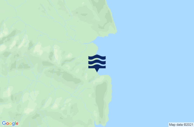 Mapa da tábua de marés em Hoonah-Angoon Census Area, United States