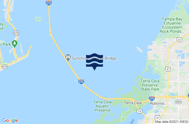 Mapa da tábua de marés em Joe Island 1.8 miles northwest of, United States