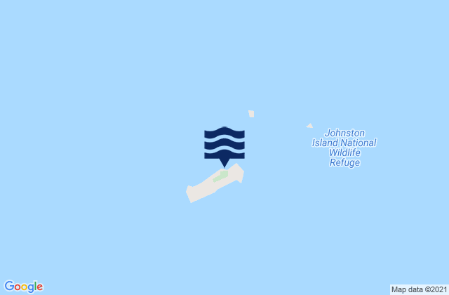Mapa da tábua de marés em Johnston Atoll, United States Minor Outlying Islands