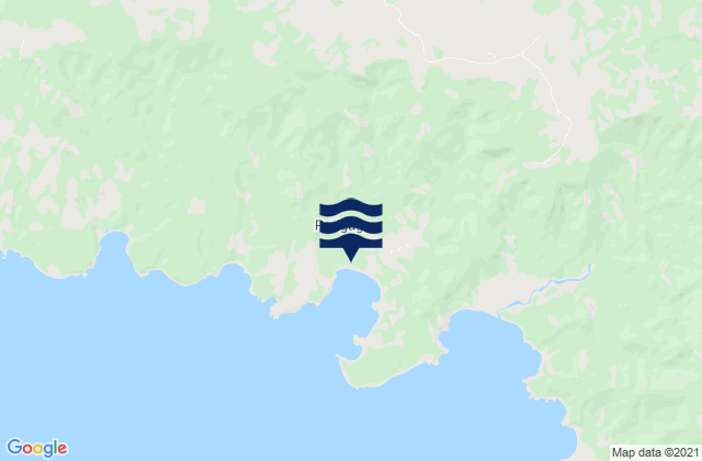 Mapa da tábua de marés em Kabupaten Sumba Tengah, Indonesia