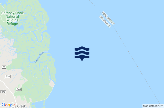 Mapa da tábua de marés em Kelly Island 1.5 miles east of, United States