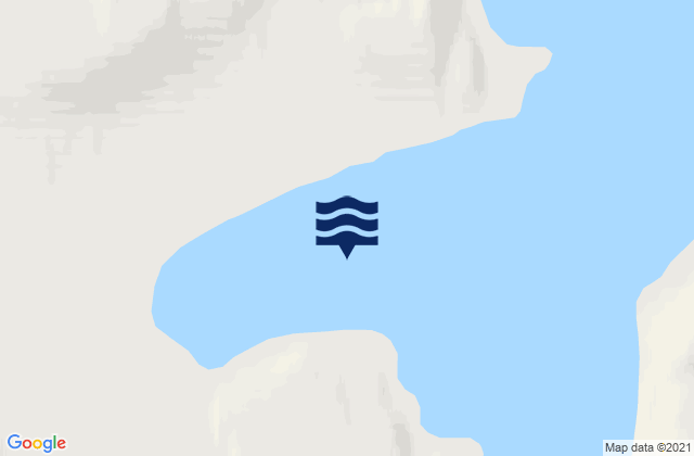 Mapa da tábua de marés em Kentra Bay, Canada